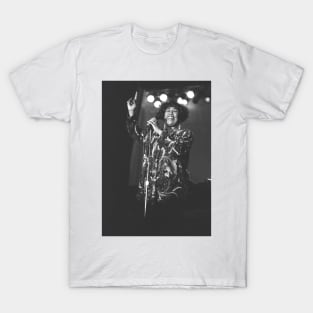 Roberta Flack BW Photograph T-Shirt